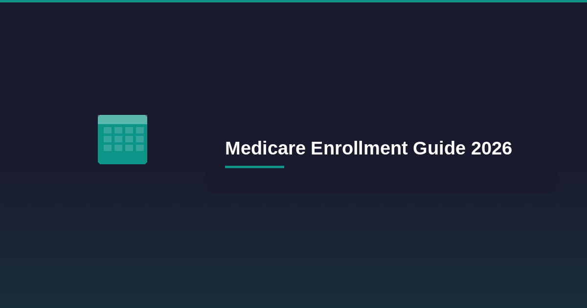 Medicare Enrollment Complete Guide 2026